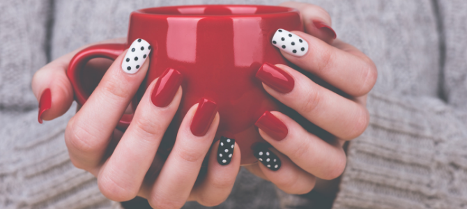 nail color mug