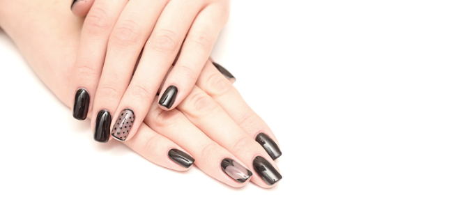 black nails