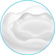 繊細な目もとのケアを叶える  立体的な2重ウェーブ チップ